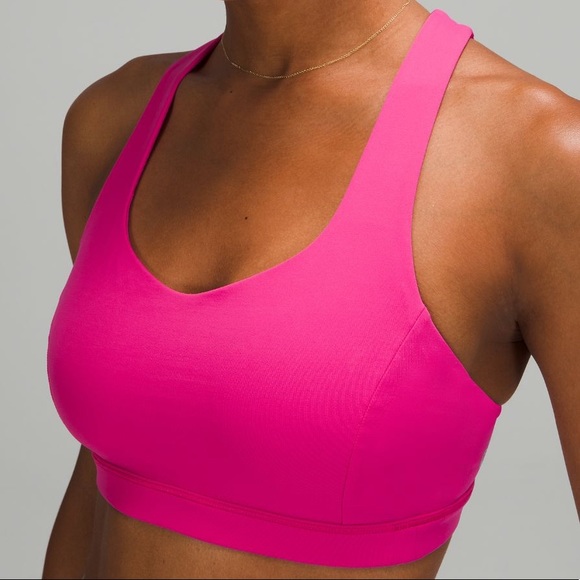 lululemon athletica Other - NWT Lululemon Free Serene Bra SONIC PINK size 6